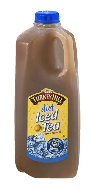 Order Turkey Hill Iced Tea, Diet, Lemon Flavored - 64 Ounces food online from Holiday farms store, Roslyn Heights on bringmethat.com