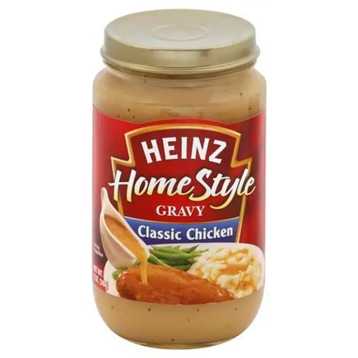 Order Heinz HomeStyle Gravy, Classic Chicken - 12 Ounces food online from Meats Supreme store, Brooklyn on bringmethat.com