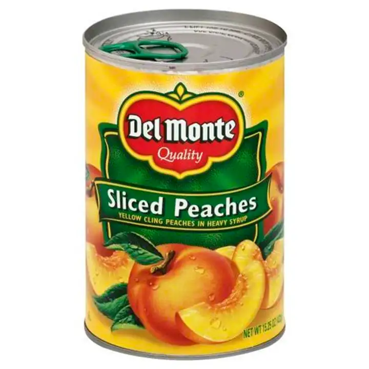Order Del Monte Peaches, Sliced, in Heavy Syrup - 15.25 Ounces food online from Fligner Market store, Lorain on bringmethat.com