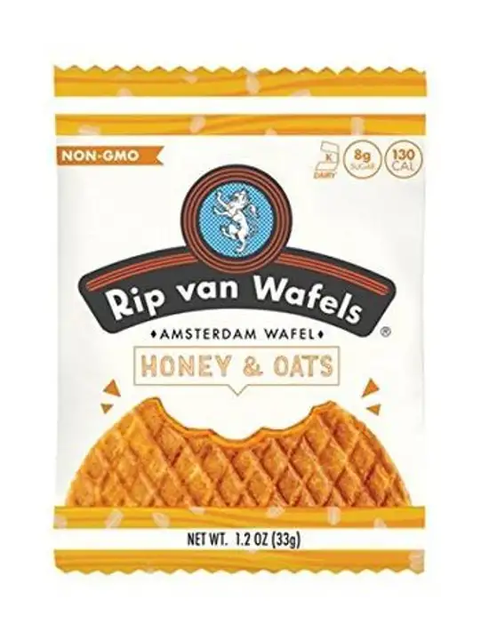 Order Rip Van Wafels Honey and Oats Snack Wafels - 1.2 Ounces food online from Whole Foods Co-Op Denfeld store, Duluth on bringmethat.com