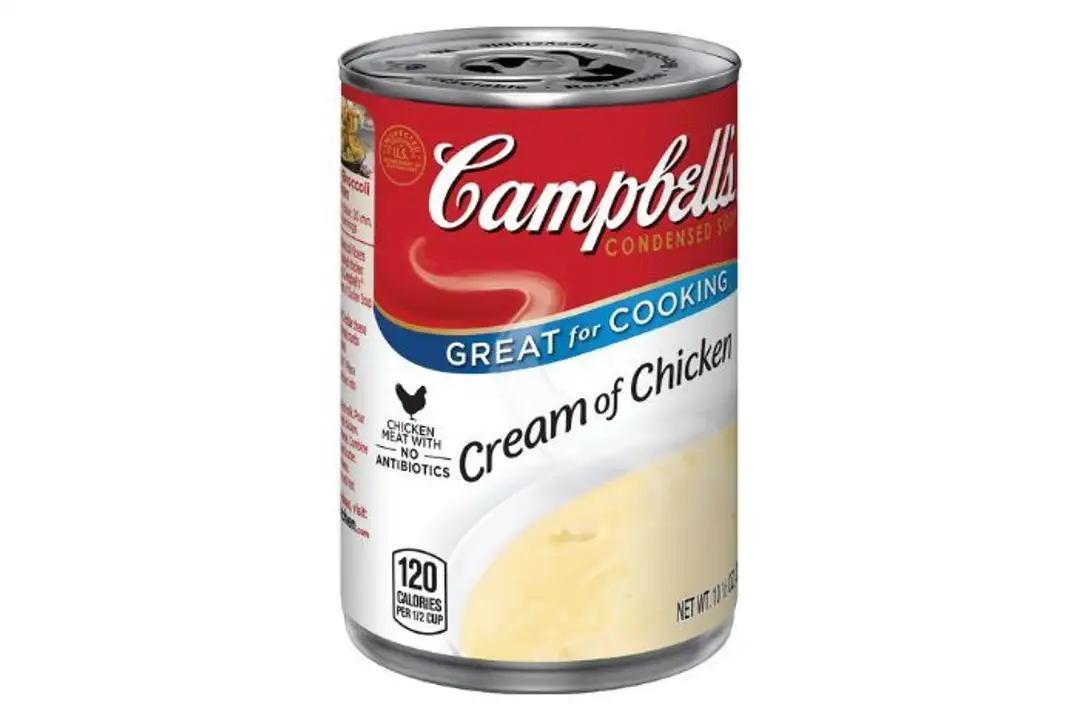 Order Campbells Soup, Condensed, Cream of Chicken - 10.7 Ounces food online from Fligner Market store, Lorain on bringmethat.com