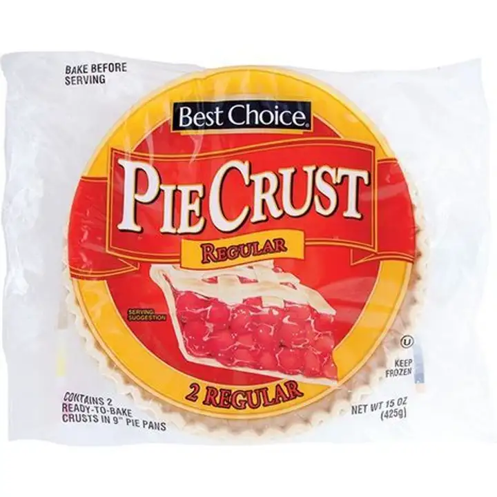 Order Best Choice Refrigerated Pie Crust - 15 Ounces food online from Fligner Market store, Lorain on bringmethat.com