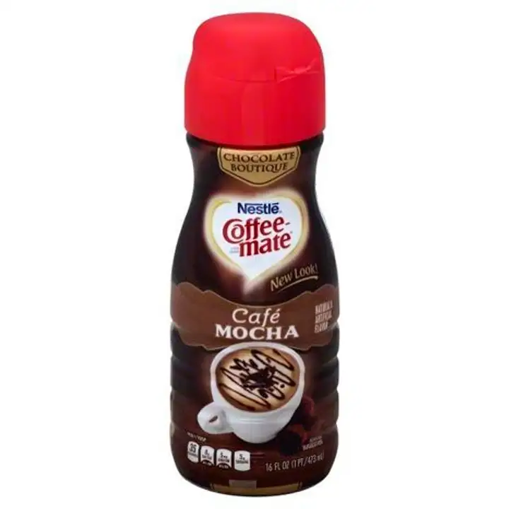 Order Coffee Mate Chocolate Boutique Coffee Creamer, Cafe Mocha - 16 Ounces food online from Fligner Market store, Lorain on bringmethat.com