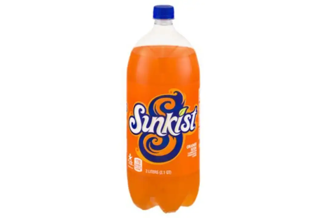 Order Sunkist Soda, Orange - 67.6 Ounces food online from Novato Harvest Market store, Novato on bringmethat.com