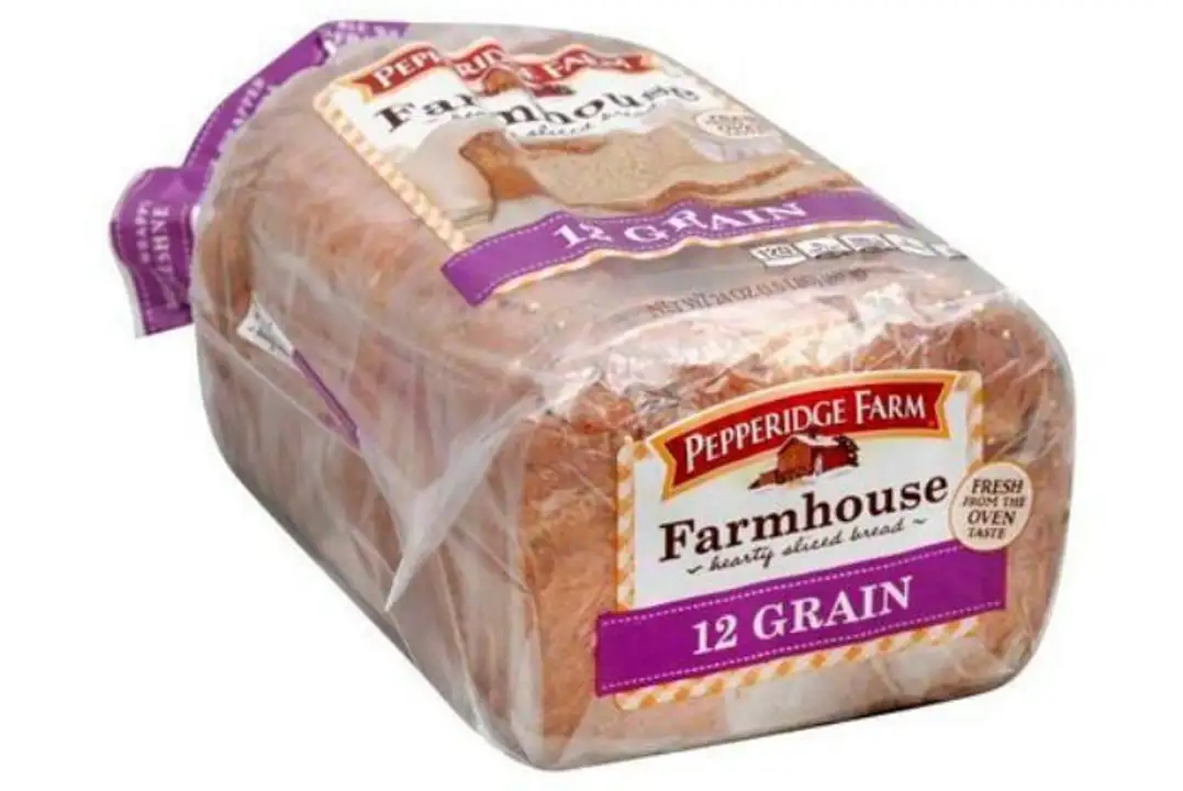 Order Pepperidge Farm Farmhouse Bread, 12 Grain - 24 Ounces food online from Meats Supreme store, Brooklyn on bringmethat.com