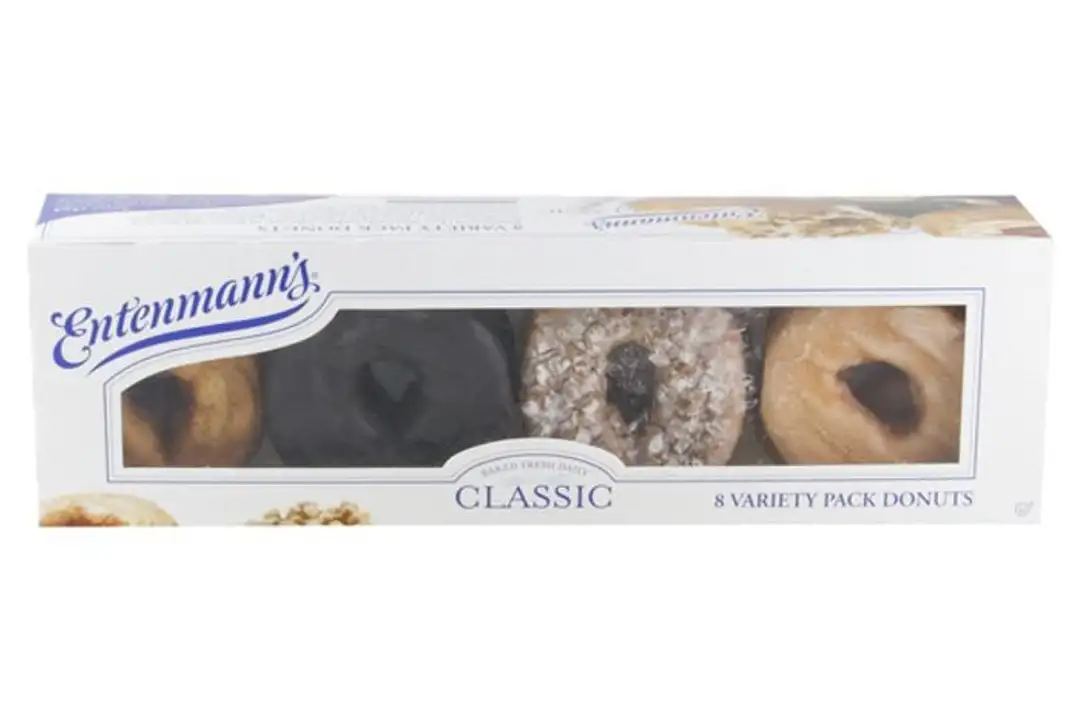 Order Entenmann's Variety Pack Donuts - 8 Pack food online from Meats Supreme store, Brooklyn on bringmethat.com