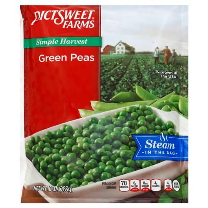 Order Pictsweet Steam'ables Green Peas - 10 Ounces food online from Fligner Market store, Lorain on bringmethat.com