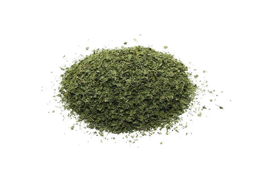 Order Parsley Flakes - 4 Grams food online from Holiday farms store, Roslyn Heights on bringmethat.com