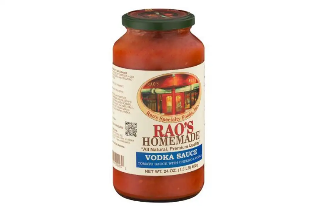 Order Raos Homemade Vodka Sauce - 24 Ounces food online from Holiday farms store, Roslyn Heights on bringmethat.com
