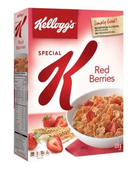 Order Kellogg's Special K Cereal Red Berries - 11.7 Ounces food online from Holiday farms store, Roslyn Heights on bringmethat.com