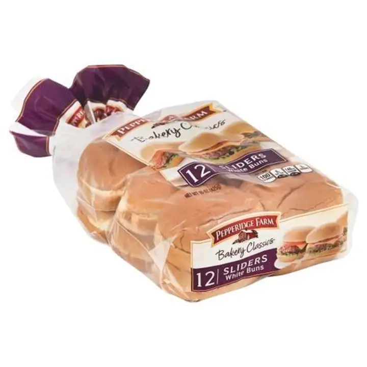 Order Pepperidge Farm Bakery Classics Sliders, White Buns - 15 Ounces food online from Holiday farms store, Roslyn Heights on bringmethat.com