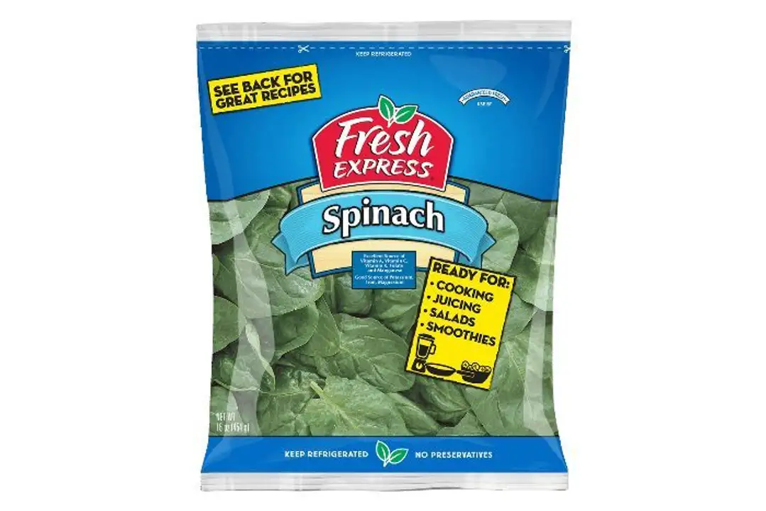 Order Fresh Express Spinach - 8 Ounces food online from Fligner Market store, Lorain on bringmethat.com