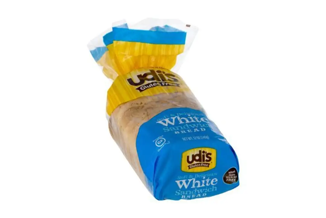 Order Udis Gluten Free Bread, Sandwich, Delicious Soft White - 12 Ounces food online from Holiday farms store, Roslyn Heights on bringmethat.com