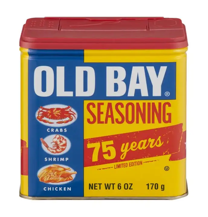 Order Old Bay Seasoning - 6 Ounces food online from Holiday farms store, Roslyn Heights on bringmethat.com