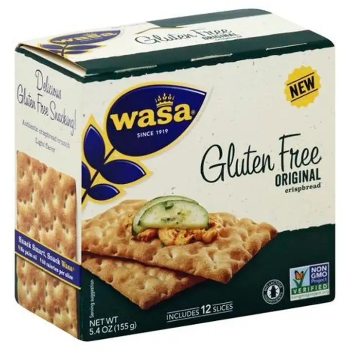 Order Wasa Crispbread, Gluten Free, Original - 5.4 Ounces food online from Whole Foods Co-Op Denfeld store, Duluth on bringmethat.com