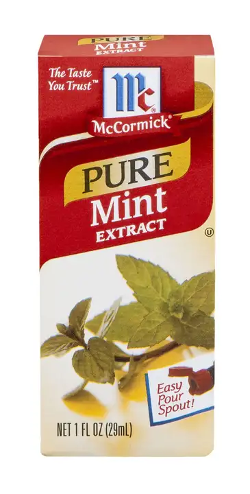 Order McCormick Mint Extract, Pure - 1 Ounce food online from Novato Harvest Market store, Novato on bringmethat.com