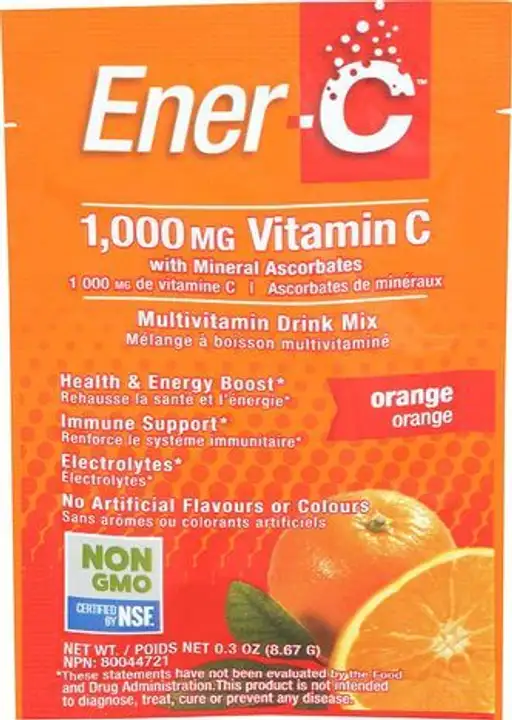 Order Ener C Vitamin C Orange Packet, singles - 30 Pack food online from Whole Foods Co-Op Denfeld store, Duluth on bringmethat.com