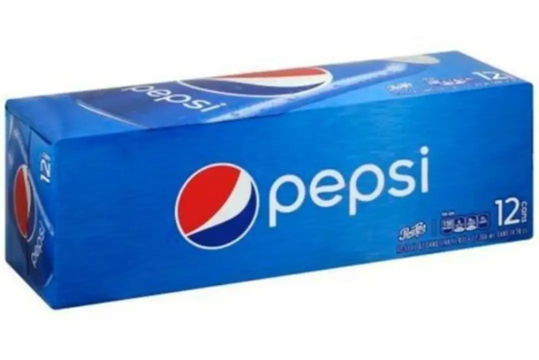 Order Pepsi Cola - 12 Pack (12 Fluid Ounce Cans) food online from Novato Harvest Market store, Novato on bringmethat.com