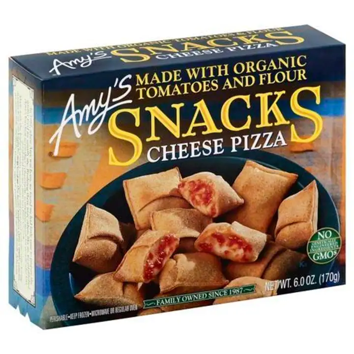 Order Amys Snacks, Cheeze Pizza - 6 Ounces food online from Holiday farms store, Roslyn Heights on bringmethat.com