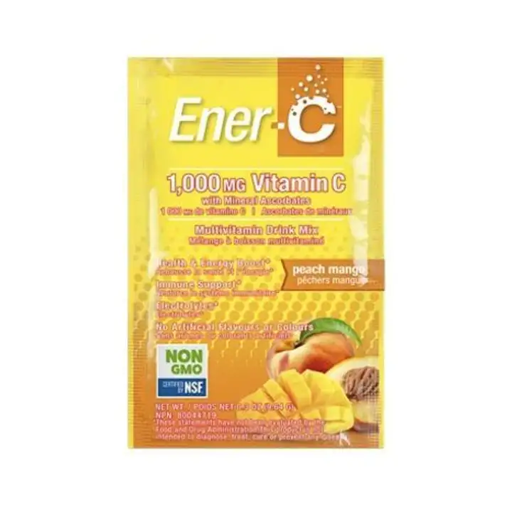 Order Ener-C Peach Mango 1000 mg Vitamin C food online from Whole Foods Co-Op Denfeld store, Duluth on bringmethat.com