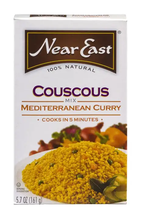 Order Near East Couscous Mix, Mediterranean Curry - 5.7 Ounces food online from Novato Harvest Market store, Novato on bringmethat.com