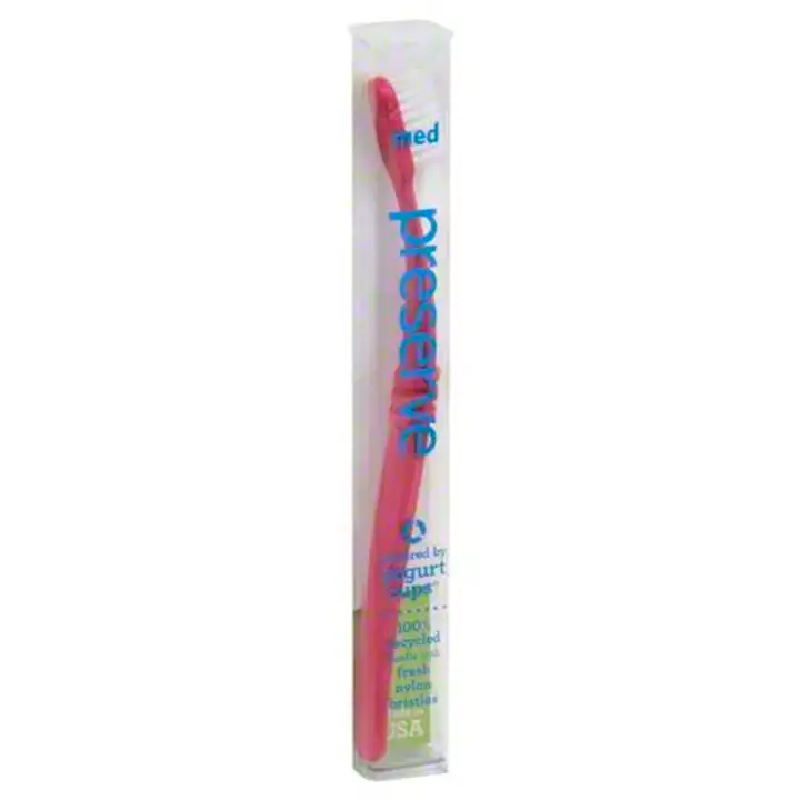Order Preserve Toothbrush, Medium - 1 Each food online from Whole Foods Co-Op Denfeld store, Duluth on bringmethat.com