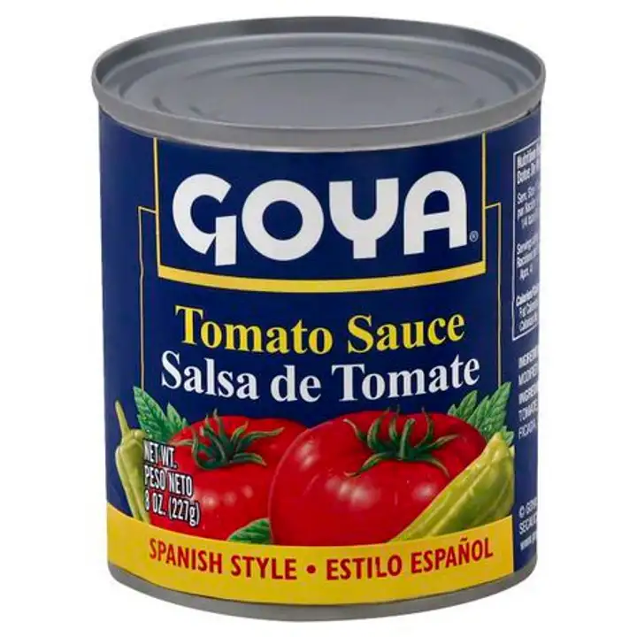 Order Goya Tomato Sauce, Spanish Style - 8 Ounces food online from Fligner Market store, Lorain on bringmethat.com