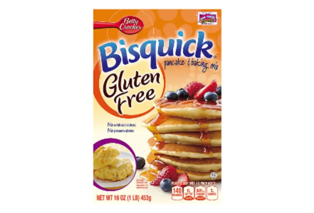 Order Bisquick Pancake & Baking Mix, Gluten Free - 16 Ounces food online from Holiday farms store, Roslyn Heights on bringmethat.com