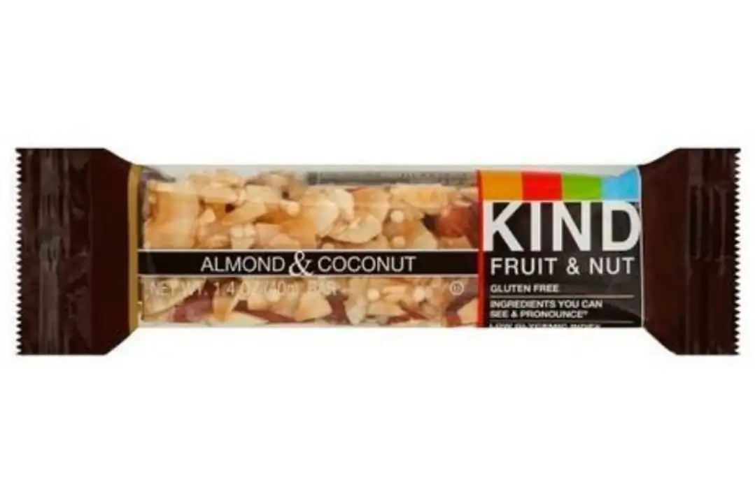 Order Kind Fruit & Nut Bar, Almond & Coconut - 1.4 Ounces food online from Novato Harvest Market store, Novato on bringmethat.com