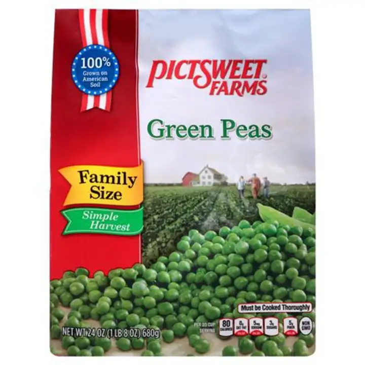 Order Pictsweet Simple Harvest Green Peas, Family Size - 24 Ounces food online from Fligner Market store, Lorain on bringmethat.com