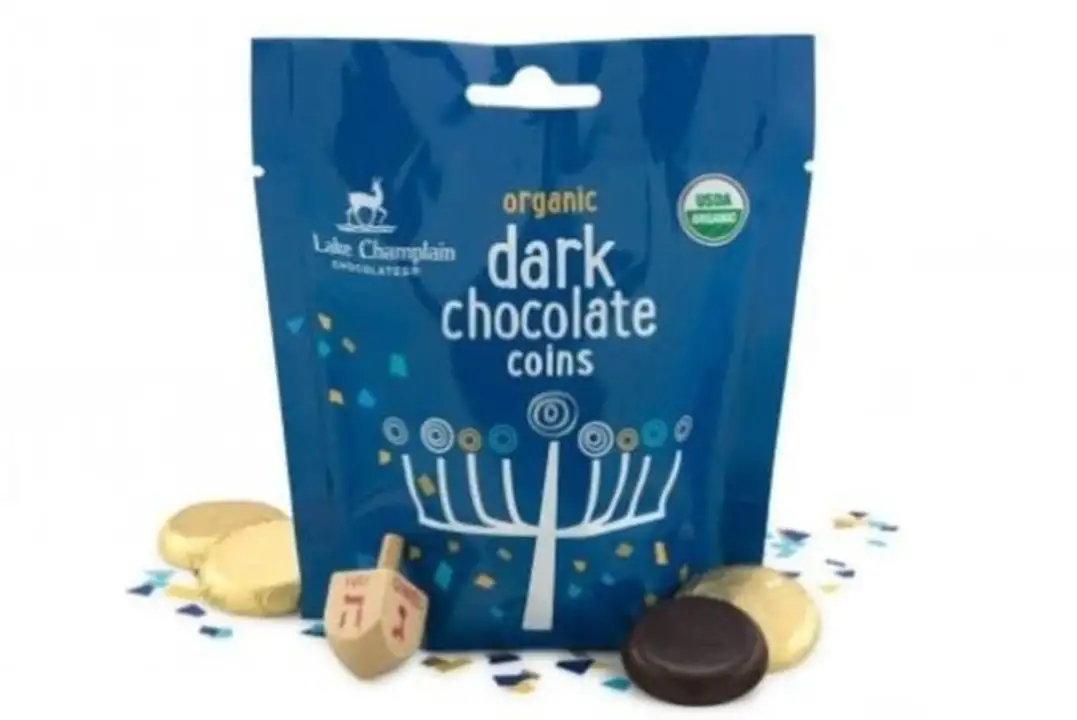 Order Lake Champlain, Organic Dark Chocolate Coins - 5.8oz - 5.8 Ounces food online from Whole Foods Co-Op Denfeld store, Duluth on bringmethat.com