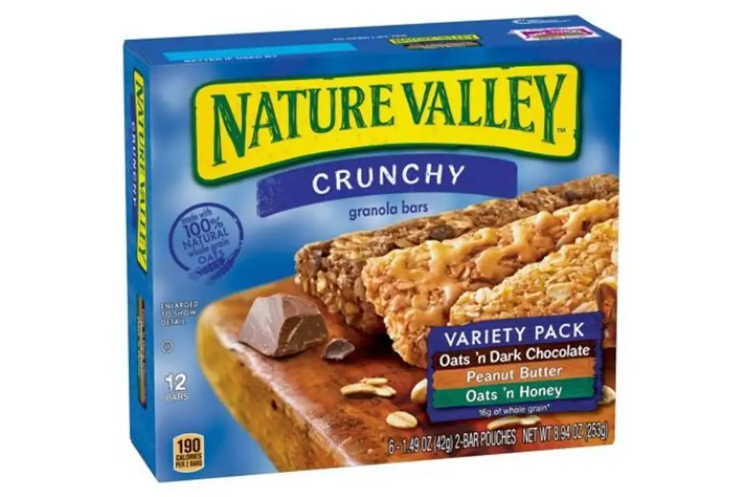 Order Nature Valley Granola Bars, Variety Pack, Crunchy - 6 Each food online from Fligner Market store, Lorain on bringmethat.com