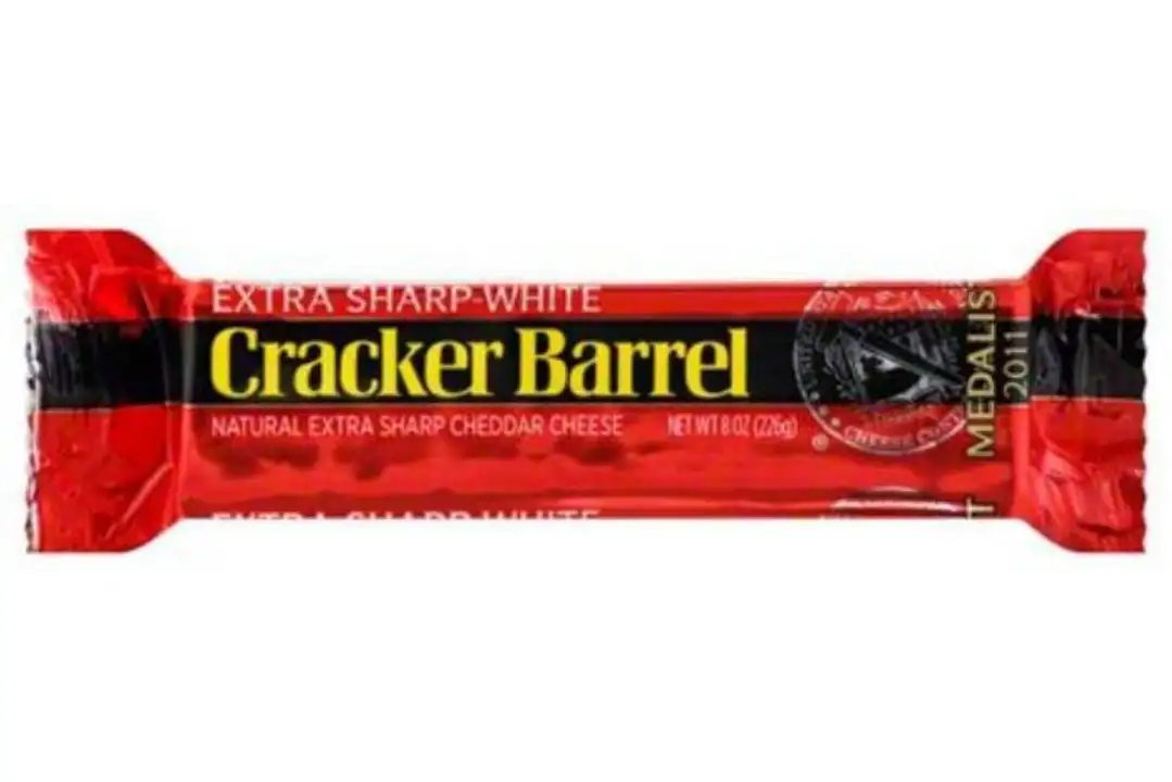 Order Cracker Barrel Cheese, Extra Sharp-White Cheddar - 8 Ounces food online from Holiday farms store, Roslyn Heights on bringmethat.com