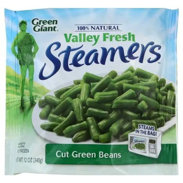 Order Green Giant Valley Fresh Steamers Green Beans, Cut - 12 Ounces food online from Holiday farms store, Roslyn Heights on bringmethat.com