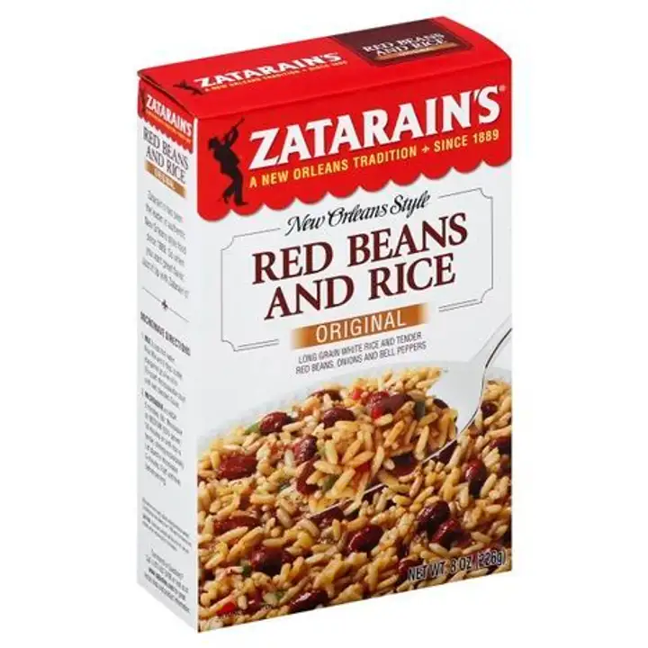 Order Zatarains New Orleans Style Red Beans and Rice, Original - 7 Ounces food online from Novato Harvest Market store, Novato on bringmethat.com