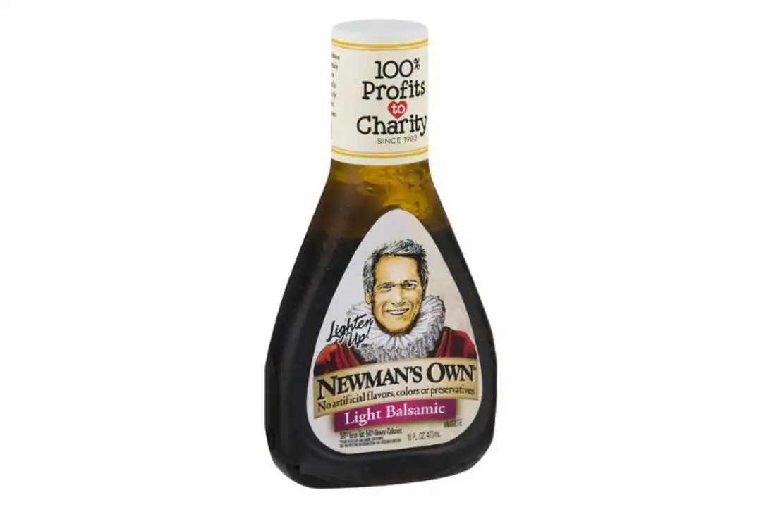 Order Newman's Own Lighten up! Vinaigrette, Light Balsamic - 16 Ounces food online from Holiday farms store, Roslyn Heights on bringmethat.com