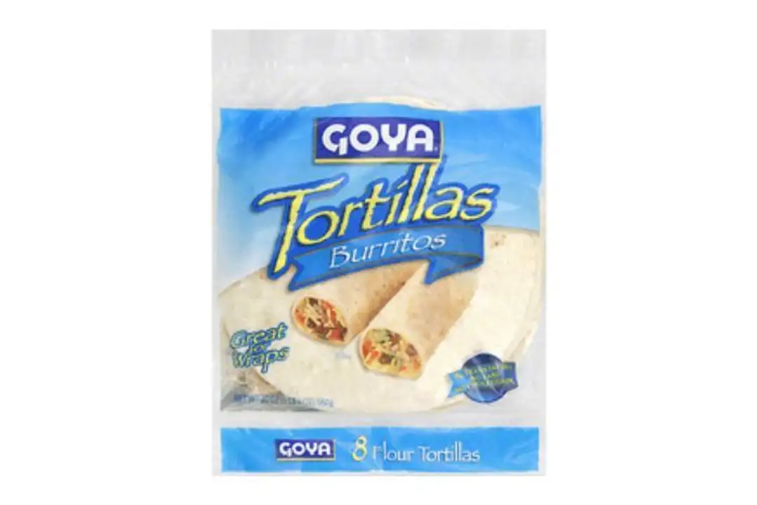 Order Goya Tortillas, Flour, Burritos - 12 Count food online from Fligner Market store, Lorain on bringmethat.com