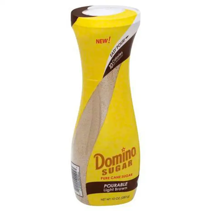 Order Domino Sugar, Pure Cane, Pourable, Light Brown - 10 Ounces food online from Holiday farms store, Roslyn Heights on bringmethat.com
