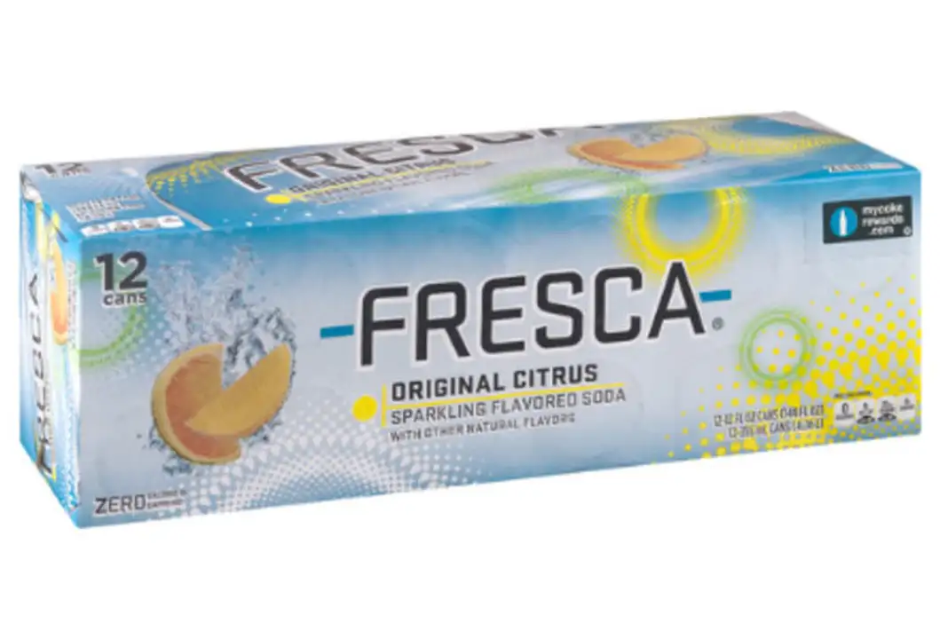 Order Fresca Soda, Flavored, Sparkling, Original Citrus - 12 Each food online from Holiday farms store, Roslyn Heights on bringmethat.com