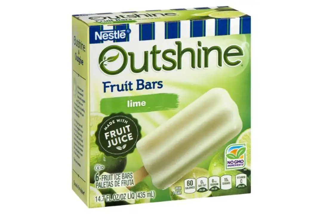 Order Edys Outshine Fruit Bars, Lime - 435 Milliliters food online from Holiday farms store, Roslyn Heights on bringmethat.com