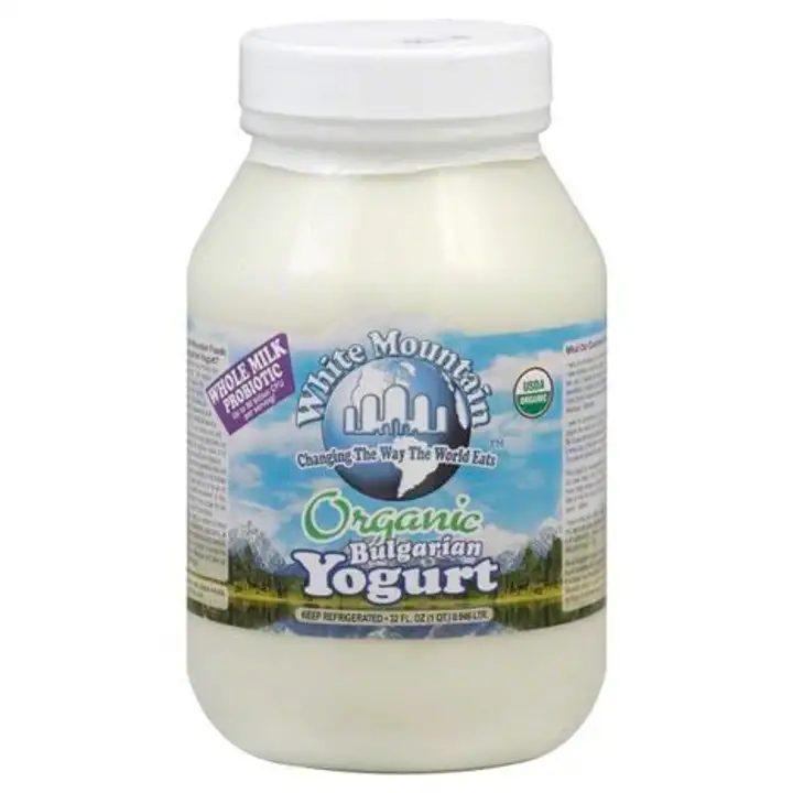 Order White Mountain Organic Yogurt, Bulgarian, Whole Milk Probiotic - 32 Ounces food online from Whole Foods Co-Op Denfeld store, Duluth on bringmethat.com