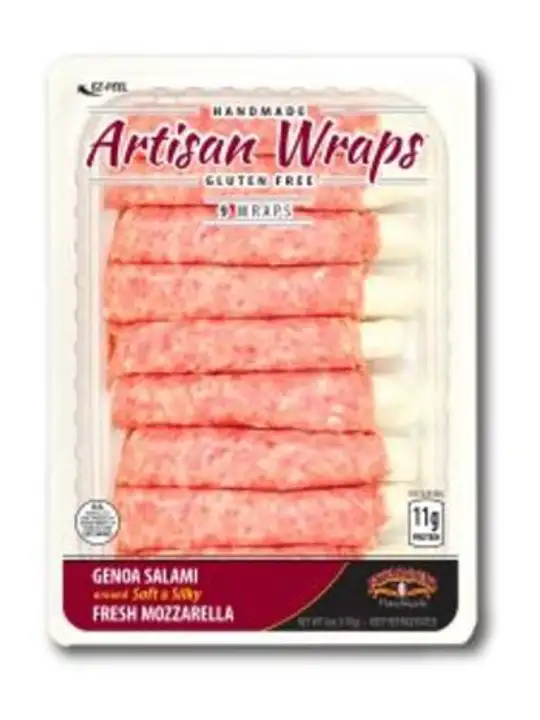 Order Formaggio Genoa Salami Wraps food online from Holiday farms store, Roslyn Heights on bringmethat.com