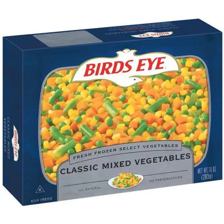 Order Birds Eye Mixed Vegetables - 10 Ounces food online from Meats Supreme store, Brooklyn on bringmethat.com