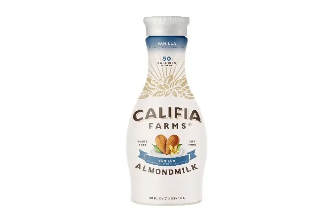 Order Califia Farms Almondmilk, Vanilla - 48 Ounces food online from Holiday farms store, Roslyn Heights on bringmethat.com