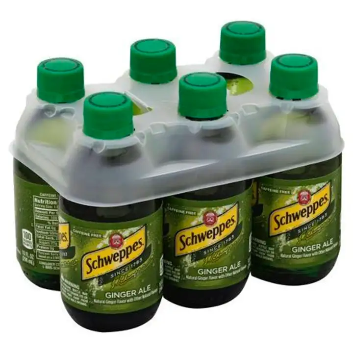 Order Schweppes Ginger Ale - 6 Pack food online from Novato Harvest Market store, Novato on bringmethat.com