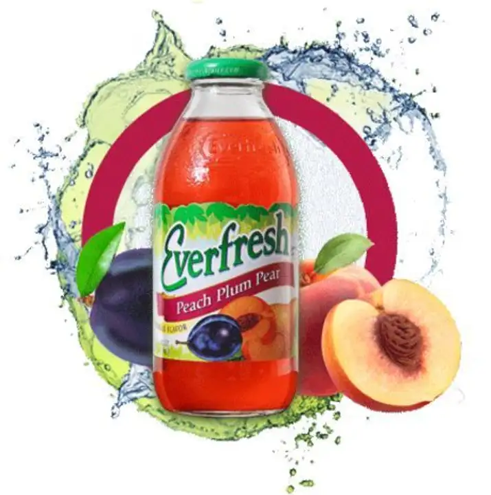 Order Everfresh Peach Plum Pear Juice Drink food online from Fligner Market store, Lorain on bringmethat.com