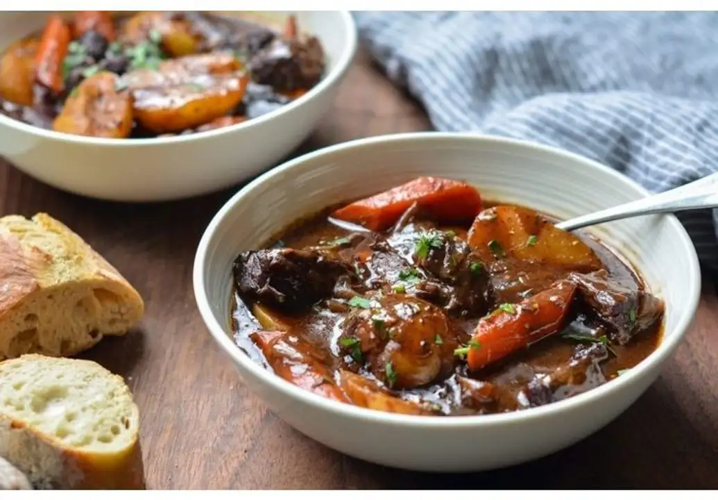 Order Beef Stew with Red Skins & Carrots food online from Fligner Market store, Lorain on bringmethat.com
