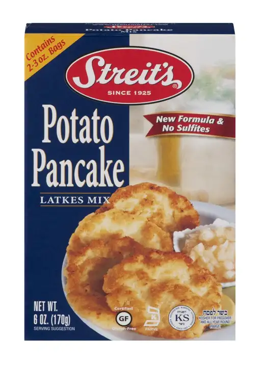 Order Streits Latkes Mix, Potato Pancake - 6 Ounces food online from Whole Foods Co-Op Denfeld store, Duluth on bringmethat.com