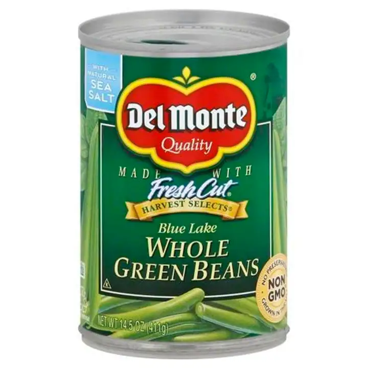 Order Del Monte Harvest Selects Green Beans, Whole, Blue Lake - 14.5 Ounces food online from Fligner Market store, Lorain on bringmethat.com