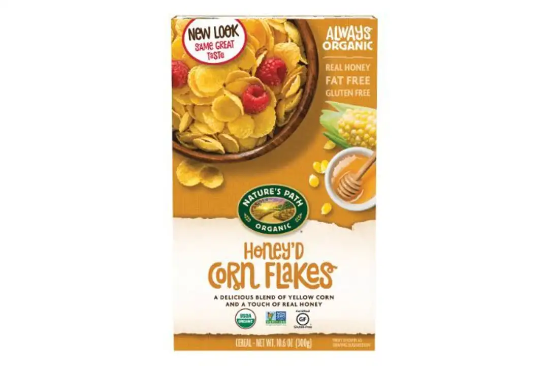 Order Nature's Path Organic Cereal, Honey'd Corn Flakes - 10.6 Ounces food online from Novato Harvest Market store, Novato on bringmethat.com